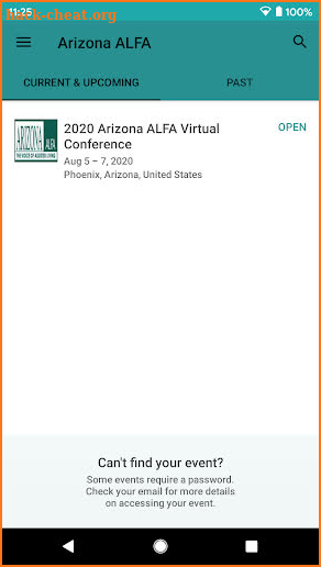 Arizona ALFA screenshot