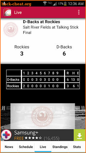 Arizona Baseball Diamondbacks Edition screenshot