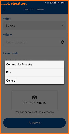 Arizona Department of Forestry and Fire Management screenshot