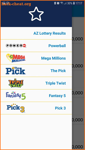 Arizona Lotto Results screenshot