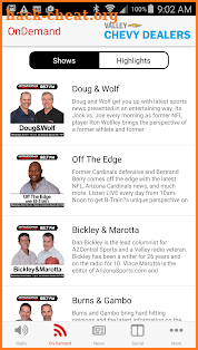 Arizona Sports 98.7 FM screenshot