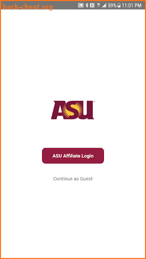 Arizona State University screenshot