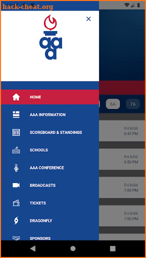 Arkansas Activities Association screenshot