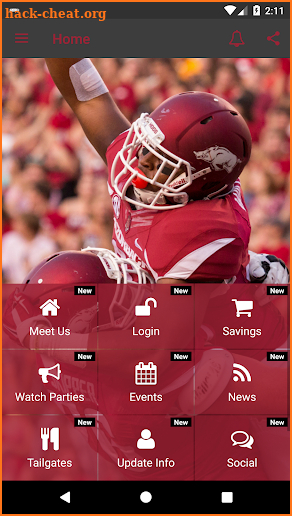 Arkansas Alumni screenshot