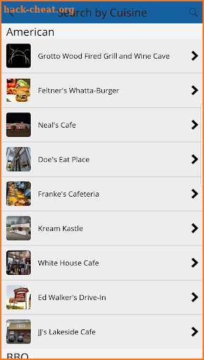Arkansas Food Hall of Fame screenshot