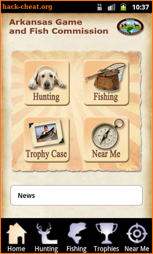 Arkansas Game and Fish Commiss screenshot