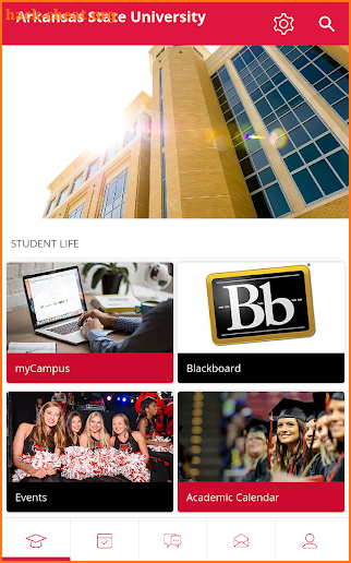 Arkansas State University screenshot