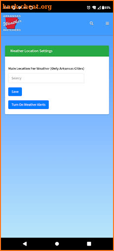 Arkansas Weather Watchers screenshot