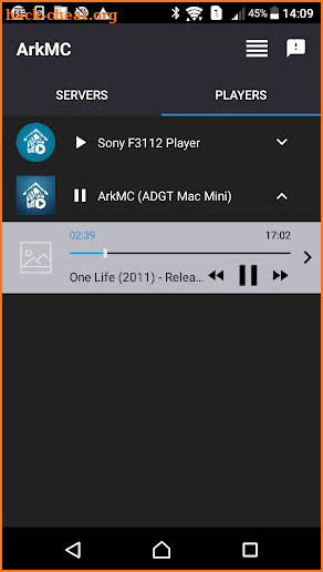 ArkMC - advanced Media Streamer and Player screenshot