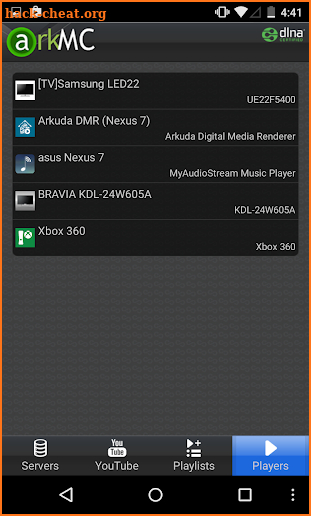 ArkMC - Media Streamer, Player screenshot