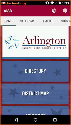 Arlington ISD screenshot