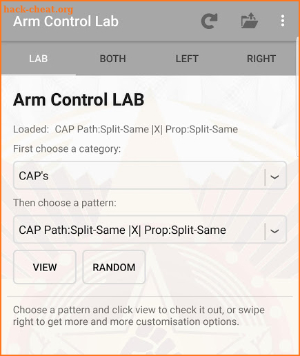 Arm Control - Tutting Lab screenshot