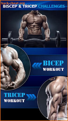 Arm Workout - Bicep, Triceps Blast 30 Days Workout screenshot