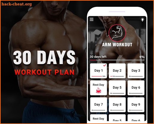 Arm Workouts - Strong Biceps in 30 Days at Home screenshot