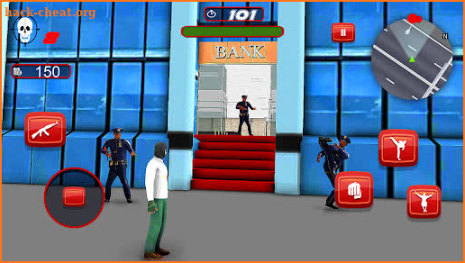 Armed Bank Heist Shooting Game screenshot