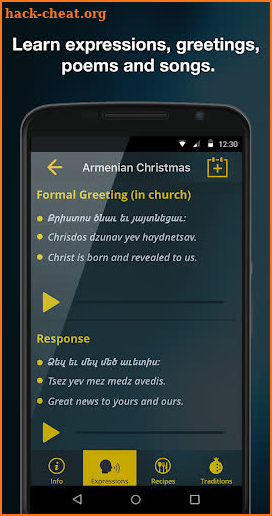 Armenian Holidays & Traditions - Origins & Recipes screenshot