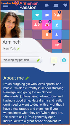 Armenian Passion - Armenian Dating Site screenshot