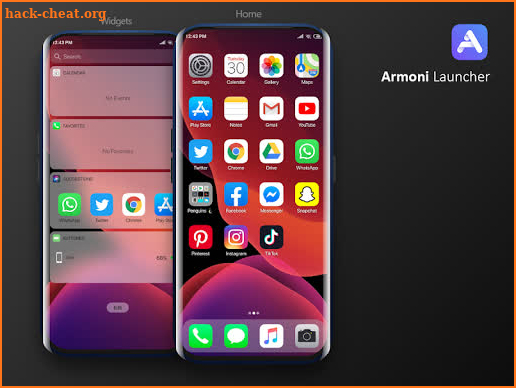 Armoni Launcher - iOS 14 Launcher PRO screenshot