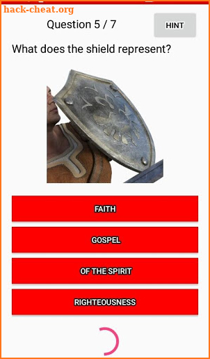 Armor of God LCNZ Bible Quiz Game screenshot