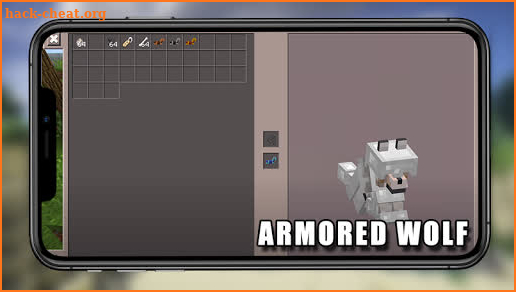 🐺 Armored Wolf Mod For Minecraft 🐺 screenshot