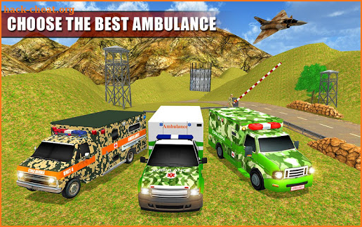 Army Ambulance Driving 2019-US Soldier Rescue Game screenshot