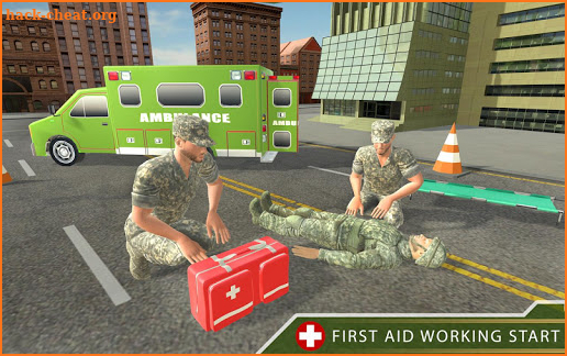 Army Ambulance Rescue Simulator screenshot