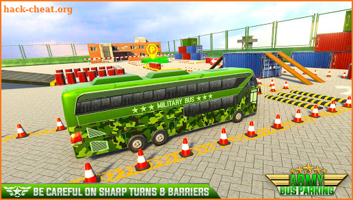 Army Bus Driving Simulator: Truck Parking Game screenshot