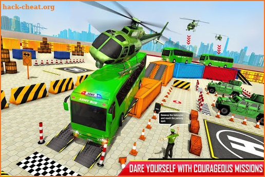 Army Bus Parking Game – Army Bus Driving Simulator screenshot