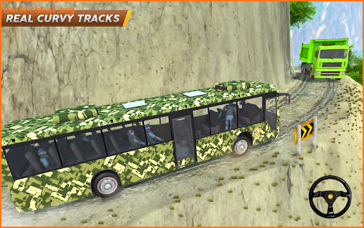 Army Bus Simulator Real Driving Game screenshot