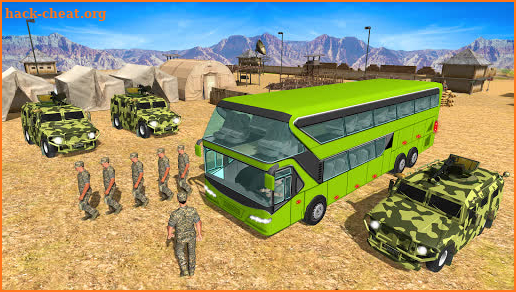 Army Bus Transport Soldier 2019 screenshot