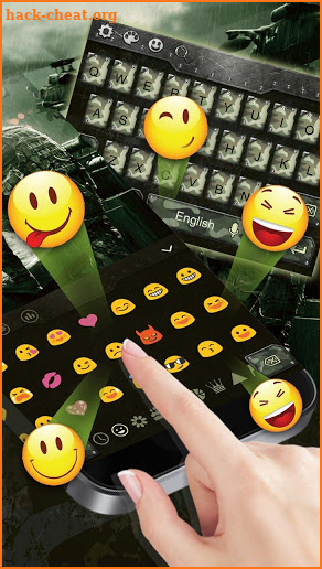 Army Camo Keyboard screenshot