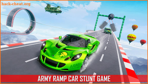 Army Car Stunt Game: Mega Ramp Car Stunts screenshot