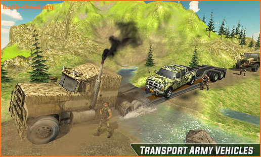 Army Car Transport Truck Driver 2019 screenshot