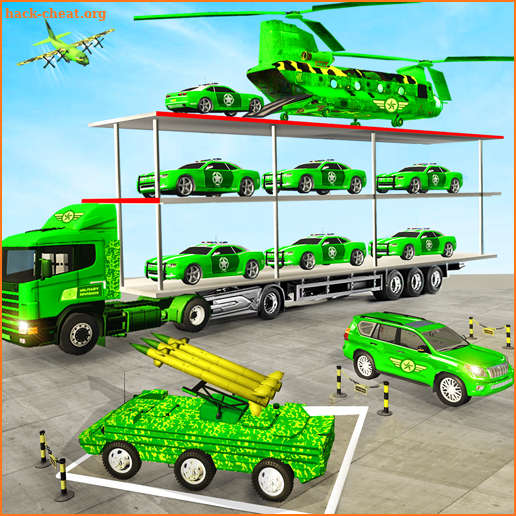 Army Car Transport Truck Games screenshot