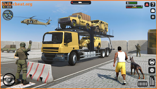 Army Cargo Truck Driving Games screenshot