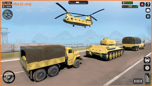 Army Cargo Truck Driving Games screenshot