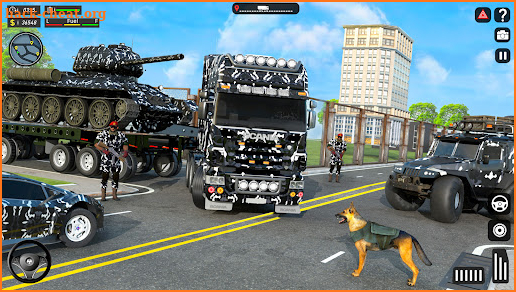 Army Cargo Truck Driving Games screenshot