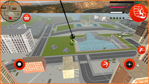 Army Counter Stickman Rope Hero Crime OffRoad screenshot