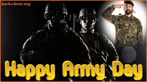 Army Day Photo Frame screenshot