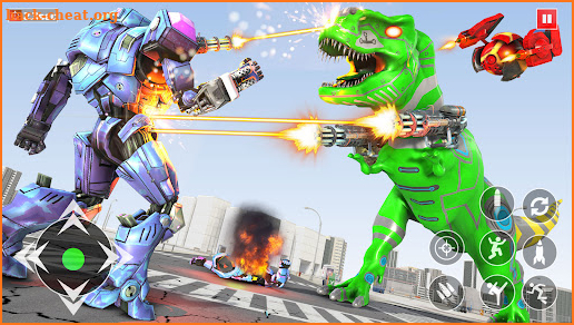 Army Dino Robot Car Games 3D screenshot