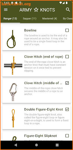 Army Knots screenshot