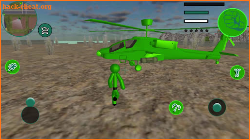 Army Men Toy Stickman Rope Hero Survival screenshot