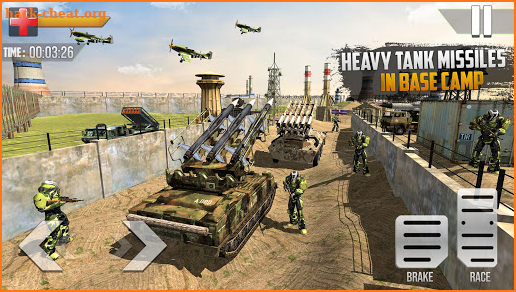Army Missile Transport War: Drone Attack Mission screenshot