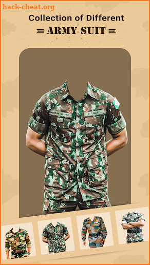 Army Photo Suit - Photo Editor screenshot