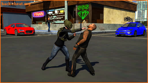 Army Rope Hero Robot Grand Crime Simulator Games screenshot