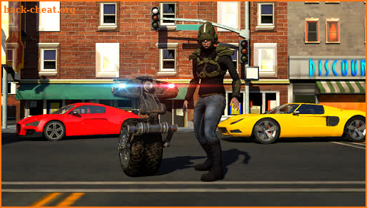 Army Rope Hero Robot Grand Crime Simulator Games screenshot