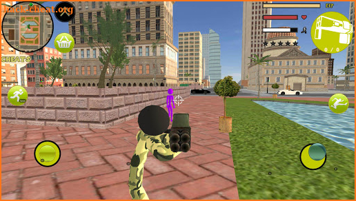 Army Stickman Rope Hero Counter Attack screenshot