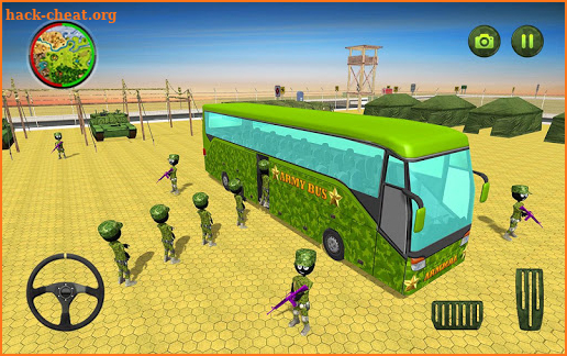 Army Stickman Soldiers Transport screenshot