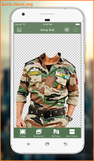 Army Suit Photo Editor screenshot
