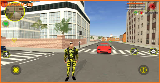 Army Superhero Rope Hero Vegas City Gangstar Mafia screenshot